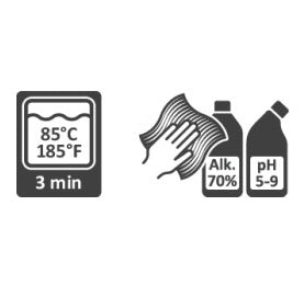 Duschpall Etac Smart Isblå