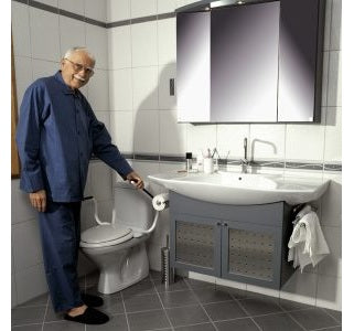 Toalettarmstöd Etac Supporter Ställbar