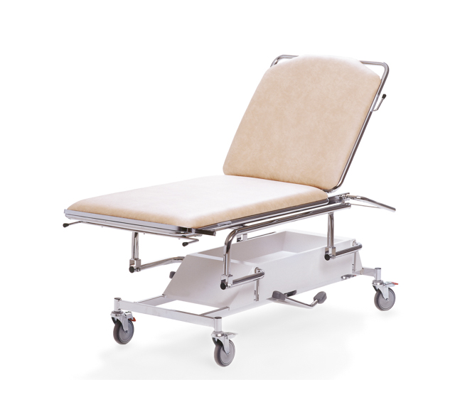 Undersökningsbrits Hydrauliskt Centrallåsta Hjul 70cm