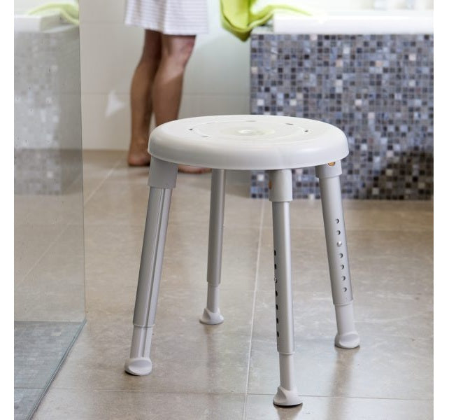 Duschpall Etac Easy Isblå