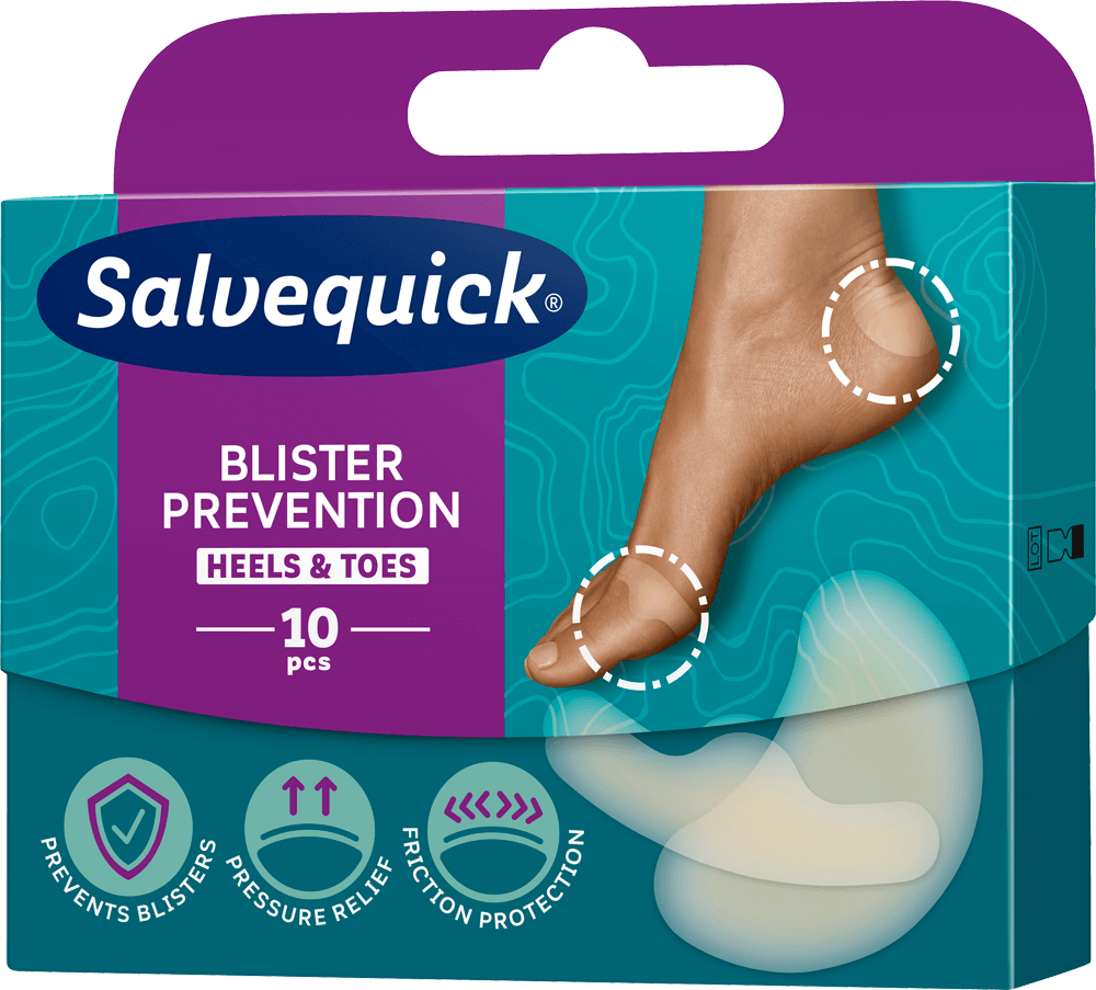 Salvequick Skavsårsplåster Mix / 6