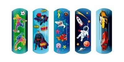 Plåster Nexcare Happy Kids Cool / 20