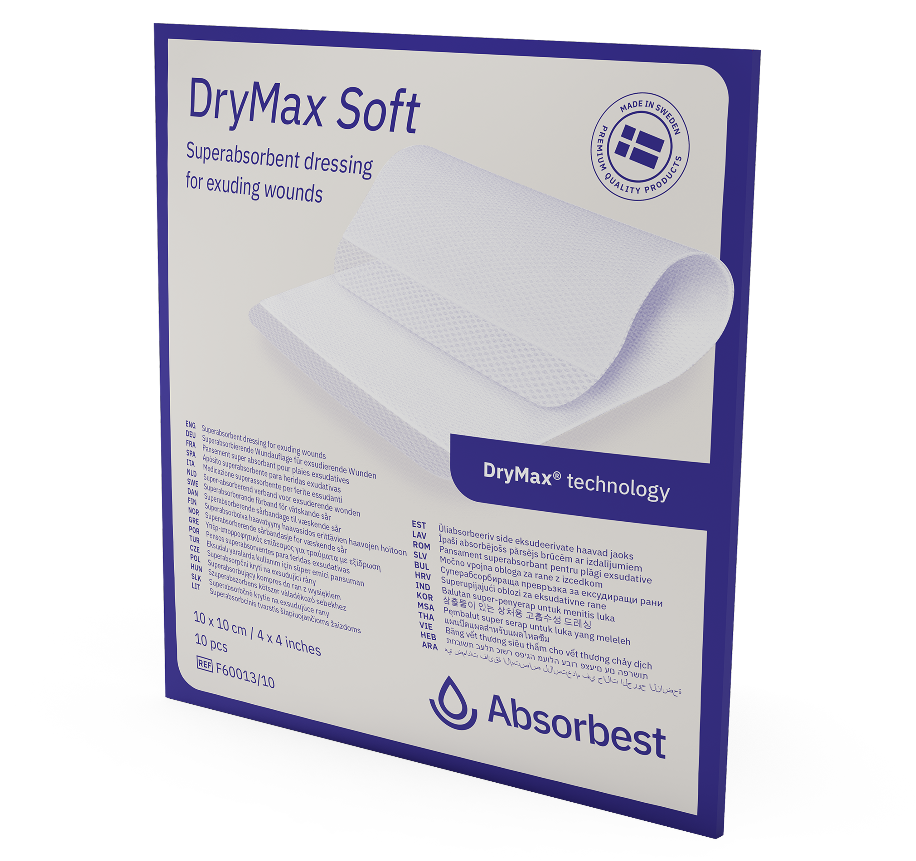 Drymax Liquid DryMax Extra Soft 10 x 10cm / 10 | Bluebird Medical – Bluebird Medical AB
