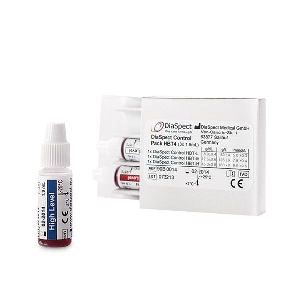 DiaSpect Hb-kontroll lav, middels og høy / 3