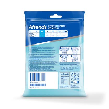 Fixeringsbyxa Attends Stretch Pants Comfort M / 3