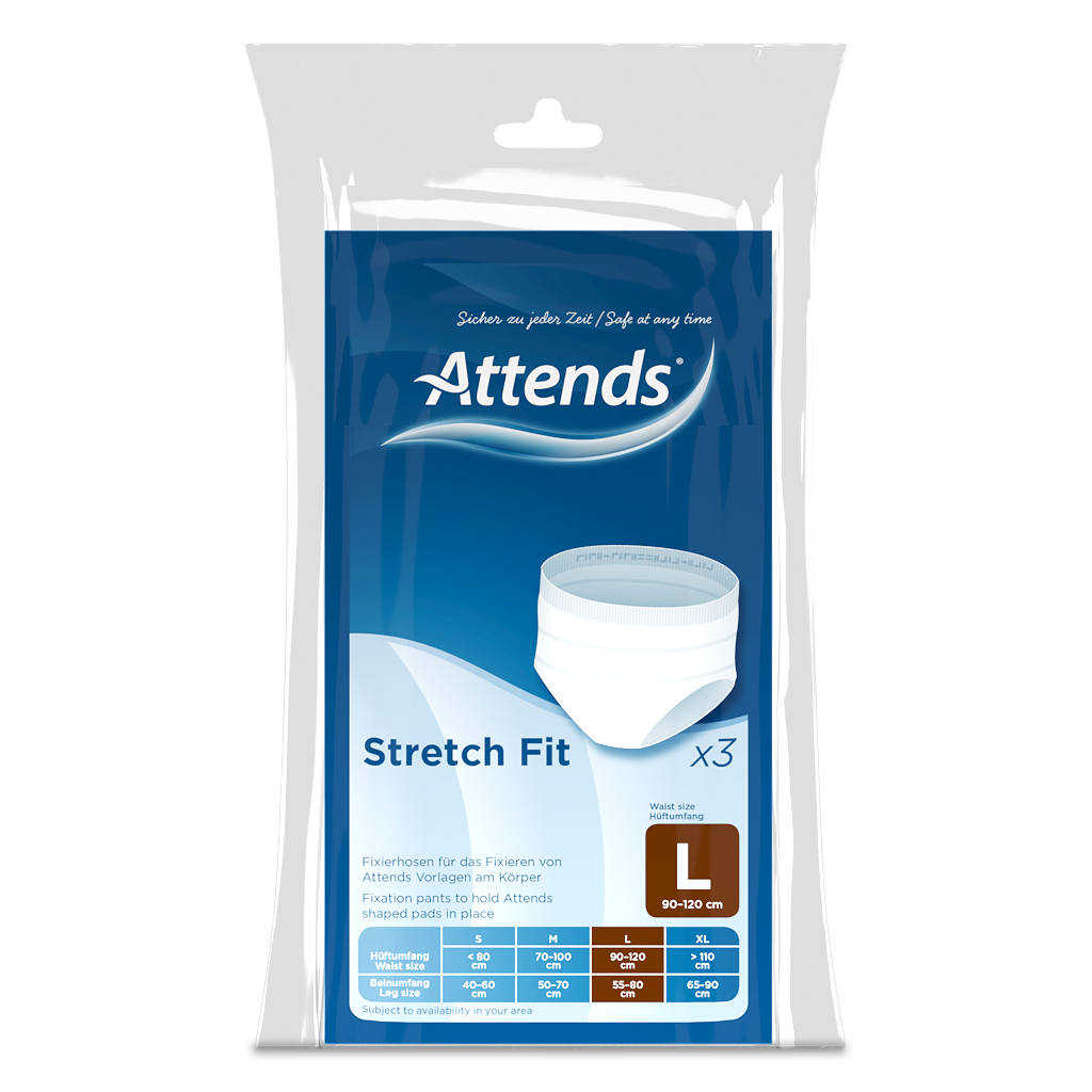 Fixeringsbyxa Attends Stretch Fit Pants L / 3