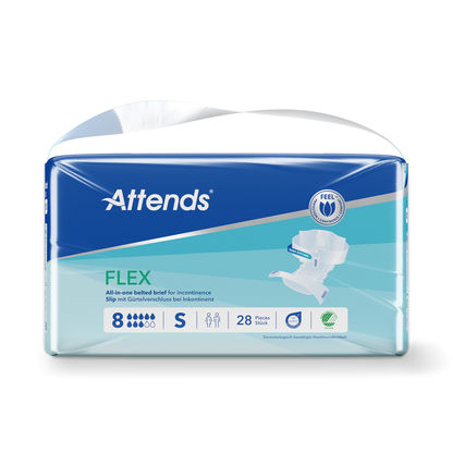 Inkontinensskydd Attends Flex 8 S / 28