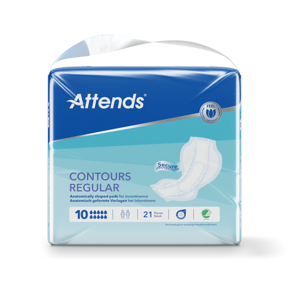 Inkontinensskydd Attends Contours Regular 10 / 21