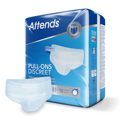 Inkontinensskydd Attends Pull-Ons Discreet 3 M / 10
