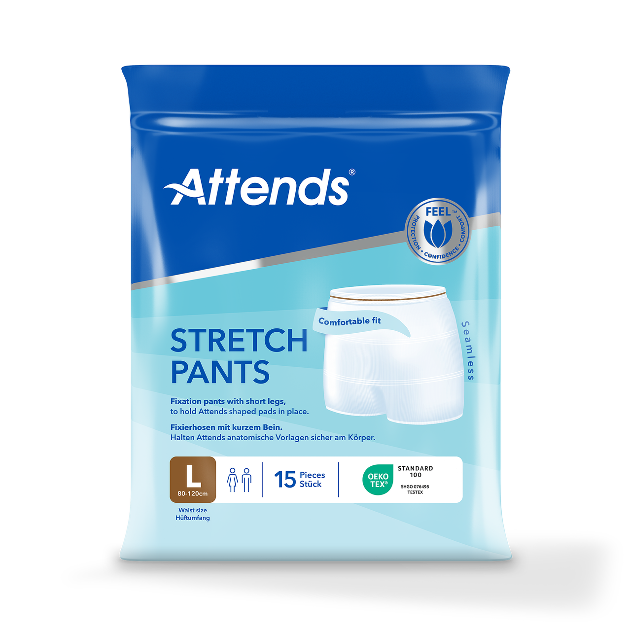 Fixeringsbyxa Attends Stretch Pants L / 15