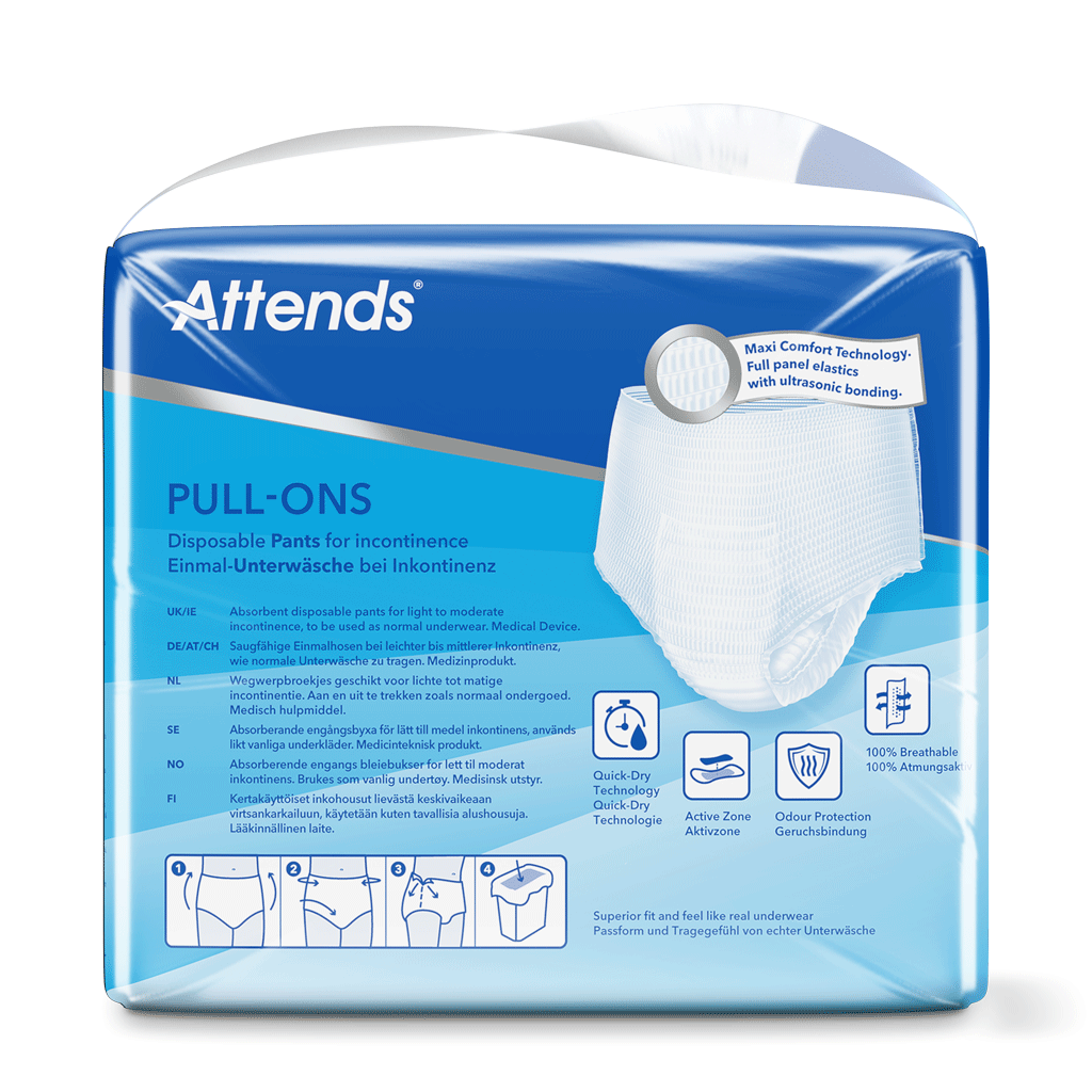 Inkontinensskydd Attends Pull-Ons 4 L / 22
