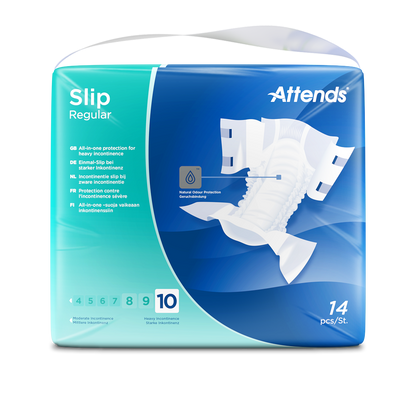 Inkontinensskydd Attends Slip Regular 10 XL / 14