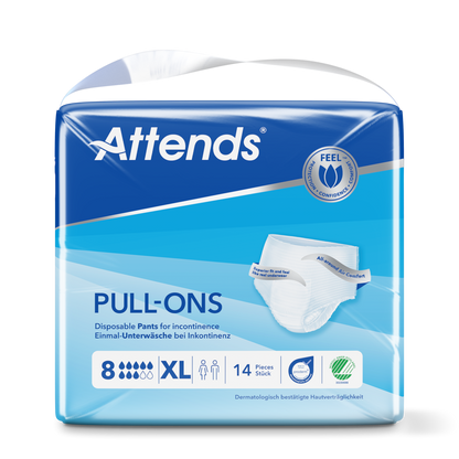 Inkontinensskydd Attends Pull-Ons 8 XL / 14