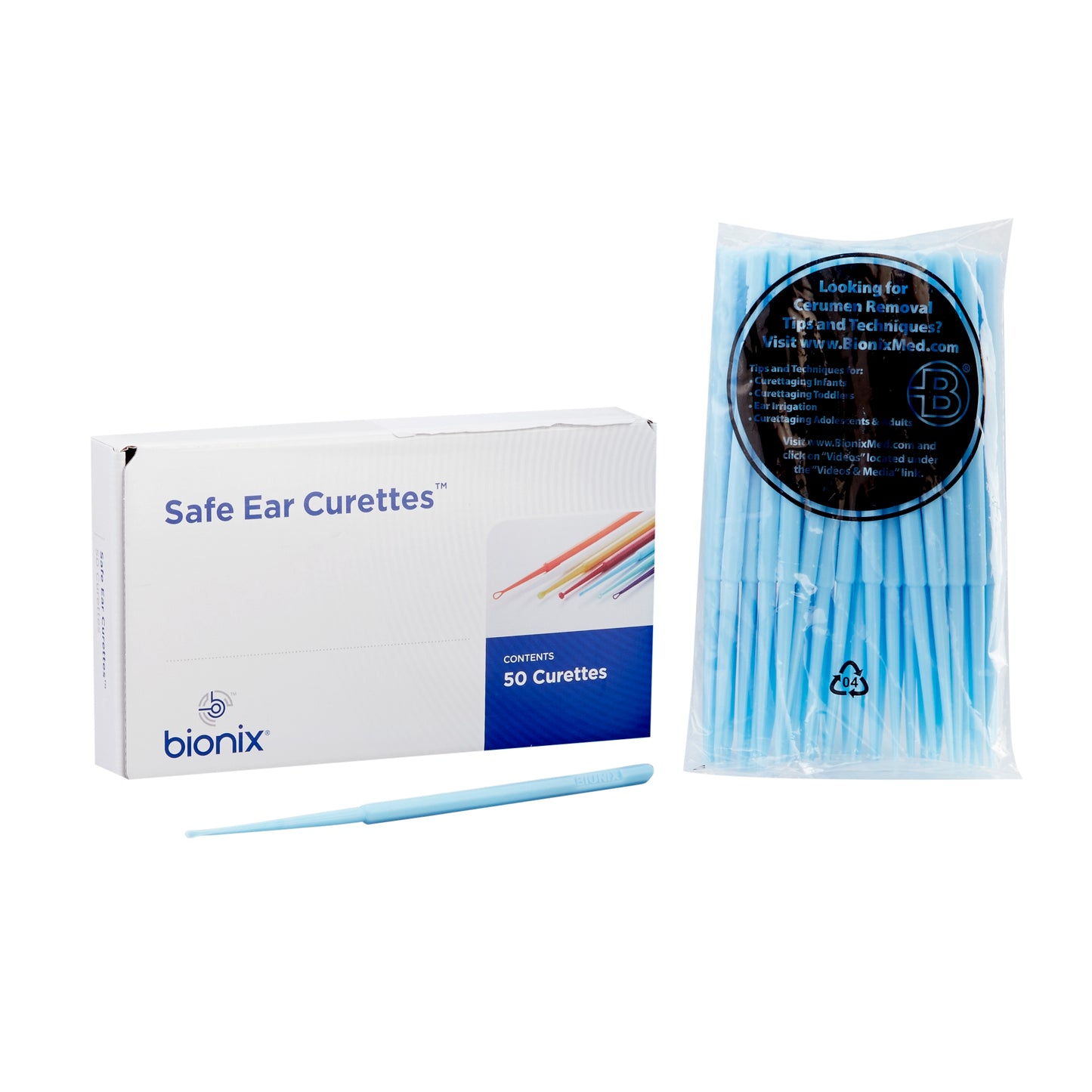 Öronkyrett Safe Ear InfantScoop Blå 2mm / 50
