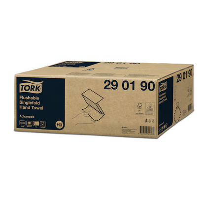 Handduk Tork Singelfold H3 Advanced 2-lag 23 x 23cm / 3750