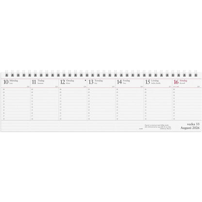 Veckoalmanacka - 1480