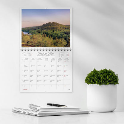 Väggkalender Sweden med kuvert - 1730