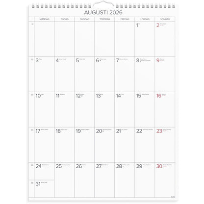 Stora Månadskalendern - 1726