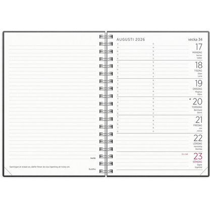 Liten Veckokalender Refill - 1190