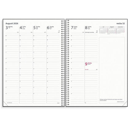 Burde Veckokalender Business VIP refill