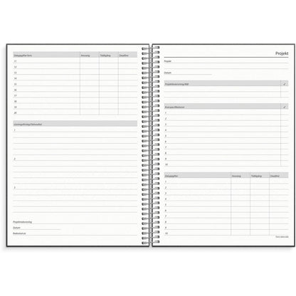 Burde Veckokalender Business VIP refill