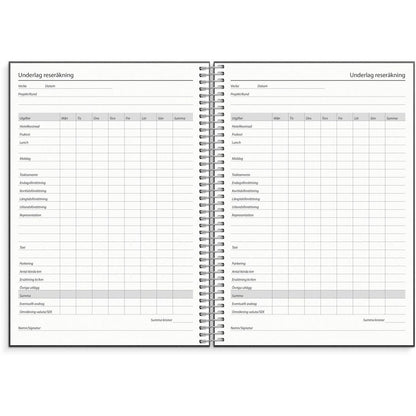 Burde Veckokalender Business VIP refill