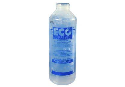 Ultraljudsgel ECO Supergel Blåfärgad 1L