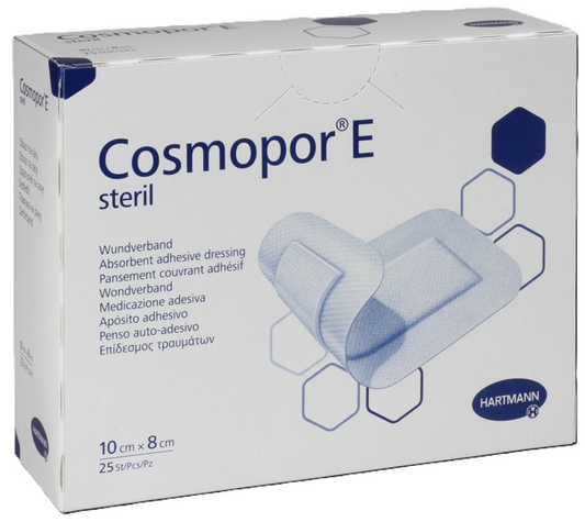 Cosmopor E steril 8 x 10cm / 25