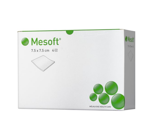 Kompress NonWoven Mesoft 40gr 5 x 5cm 4-Lag / 300