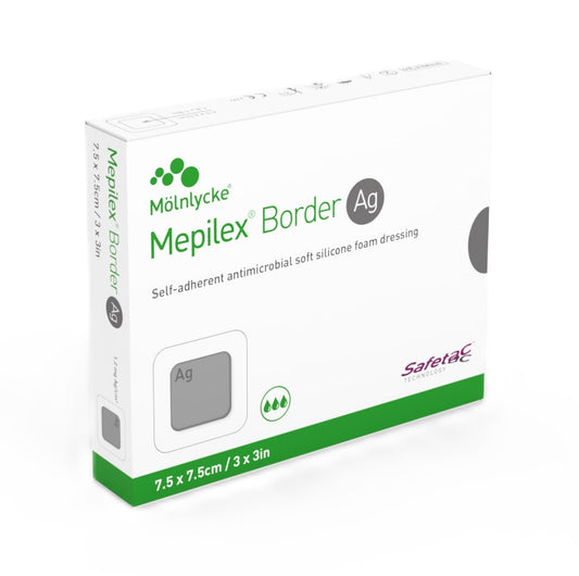 Mepilex Border Ag 7,5 x 7,5cm / 5