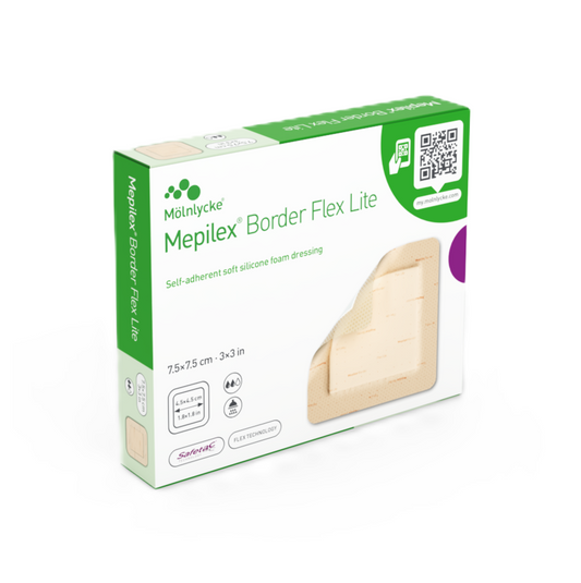 Mepilex Border Flex Lite 7,5 x 7,5cm / 5