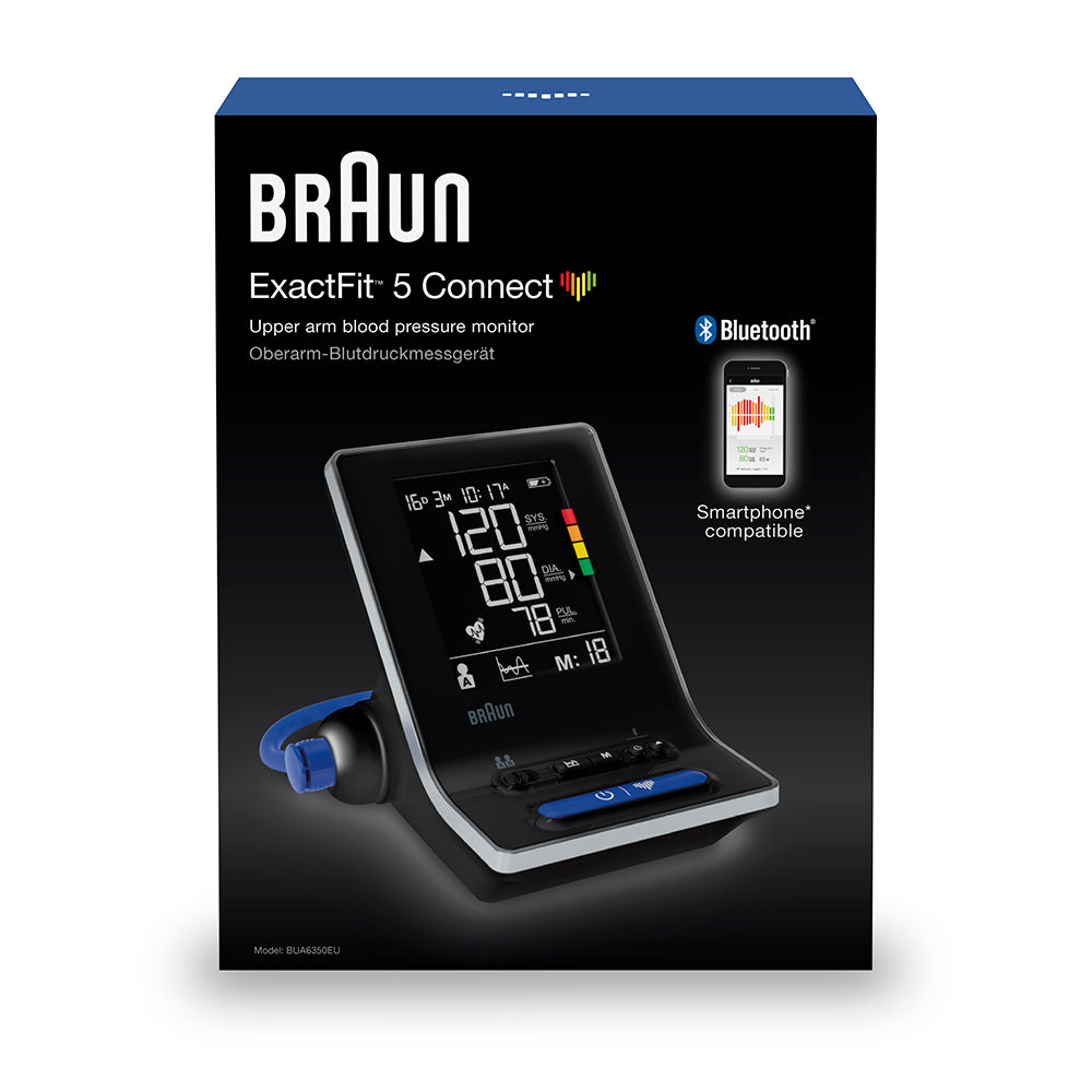 Blodtrycksmätare Elektronisk Braun ExacFit 5 Connect
