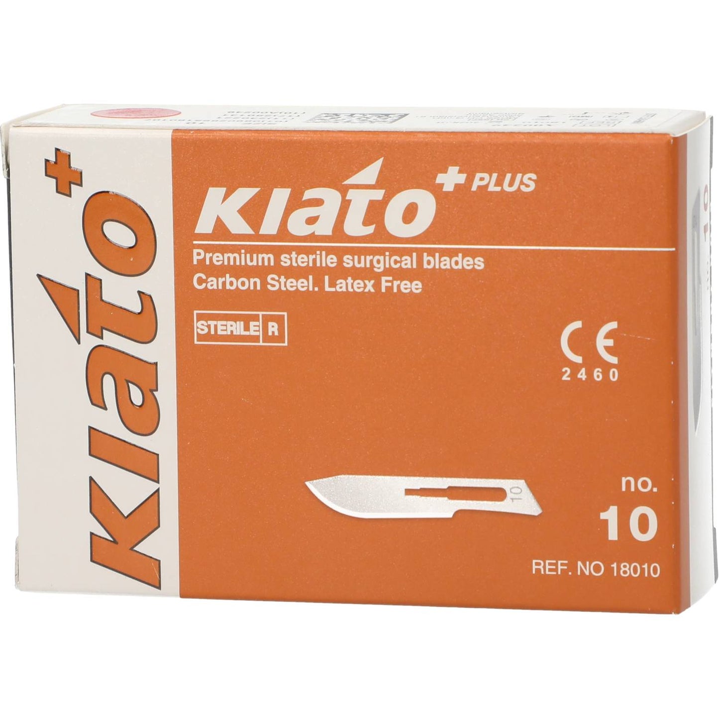 Knivblad Kiato Engångs Kolstål Steril Nr10 / 100