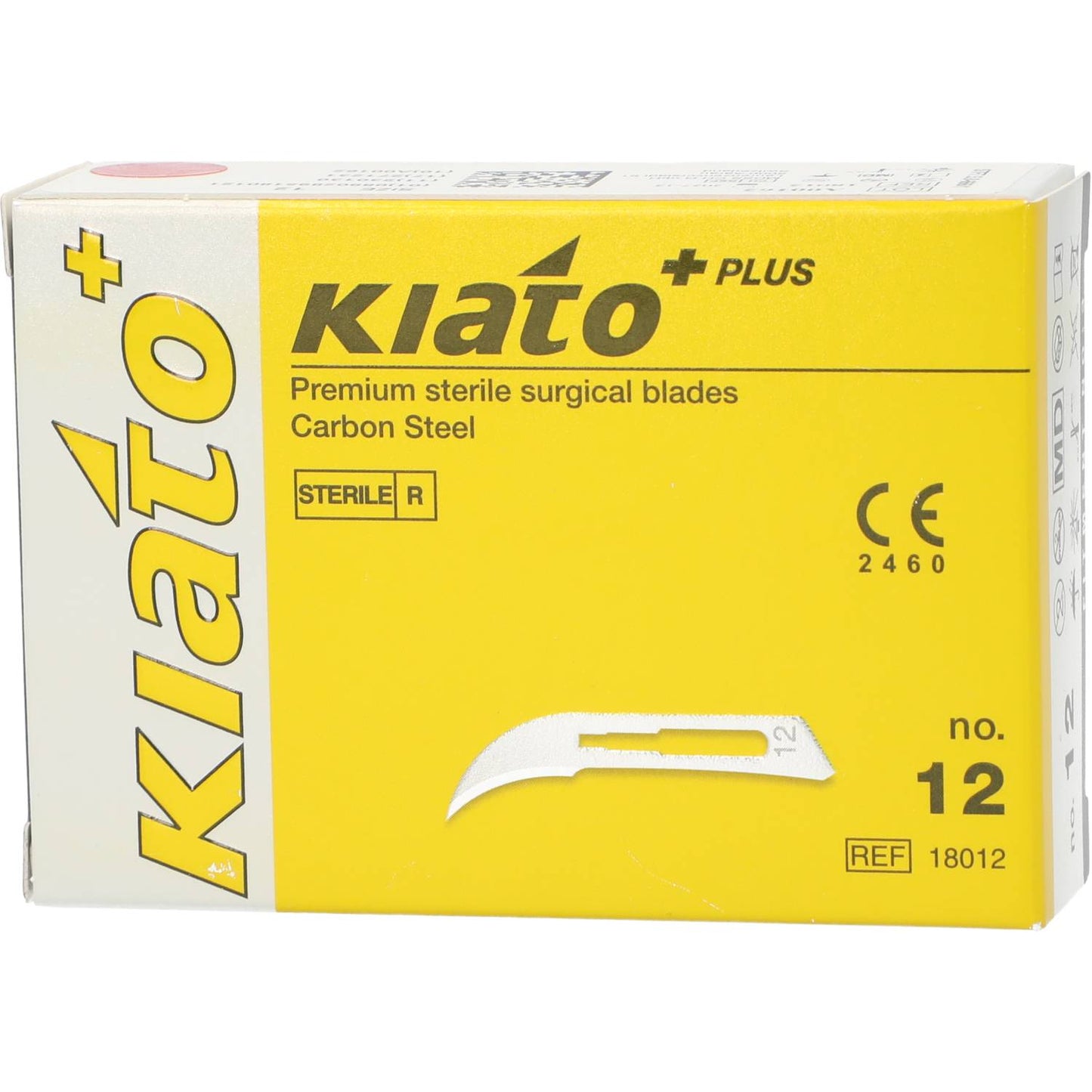 Knivblad Kiato Engångs Kolstål Steril Nr12 / 100
