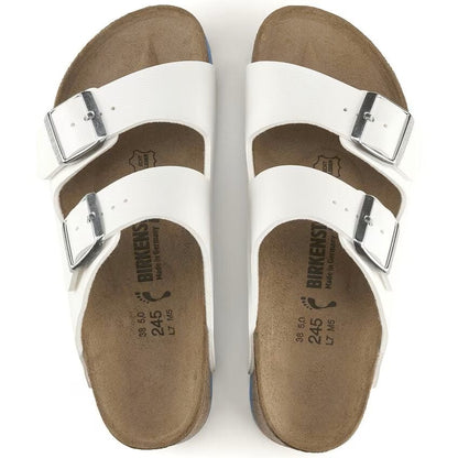 Birkenstock Sandaler Arizona SL Narrow Fit Vit / Blå