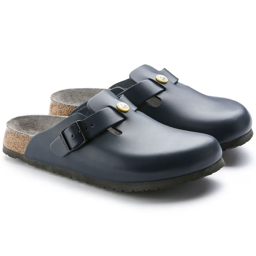 Birkenstock Tofflor Boston ESD Regular Fit Blå