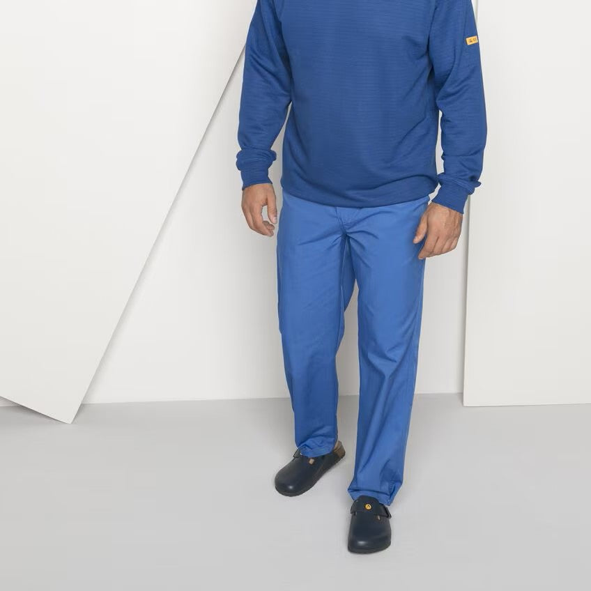 Birkenstock Tofflor Boston ESD Regular Fit Blå
