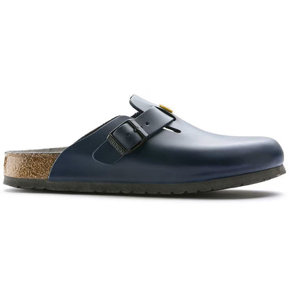 Birkenstock Tofflor Boston ESD Narrow Fit Blå