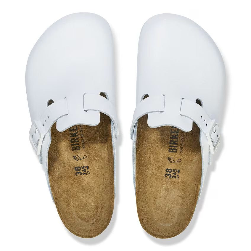 Birkenstock Tofflor Boston PRO Regular Fit Vit