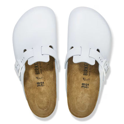 Birkenstock Tofflor Boston PRO Regular Fit Vit