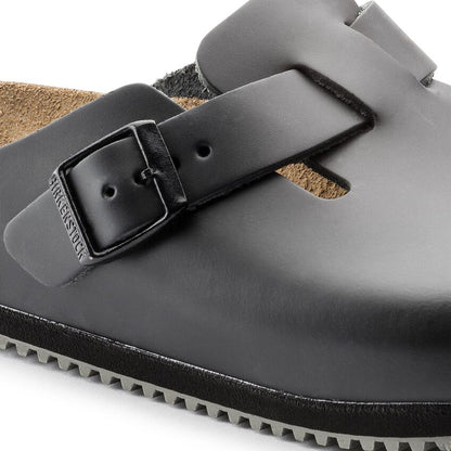 Birkenstock Tofflor Boston Super Grip Regular Fit Svart