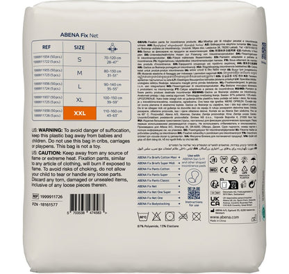 Fix.byxa m ben Fix Net Stl.XXL 110-160cm / 300
