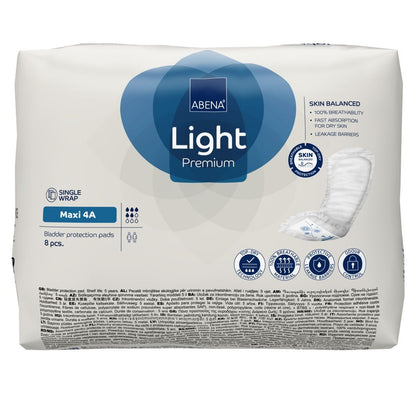 Inkontinensskydd Abena Light Premium Stl.Maxi 4A 41 x 15cm / 48