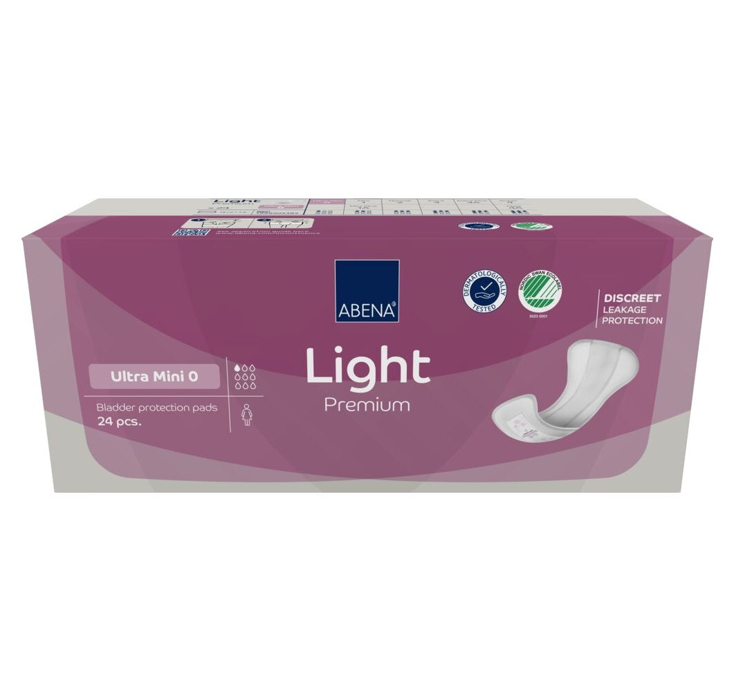 Inkontinensskydd Abena Light Premium Stl.Ultra Mini 0 42 x 20cm / 288