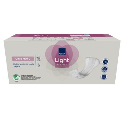 Inkontinensskydd Abena Light Premium Stl.Ultra Mini 0 42 x 20cm / 288