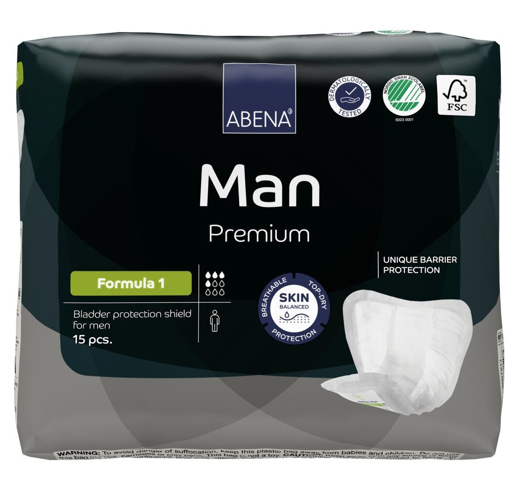 Inkontinensskydd Abena Man Premium Stl.Formula 1  29 x 23 / 180