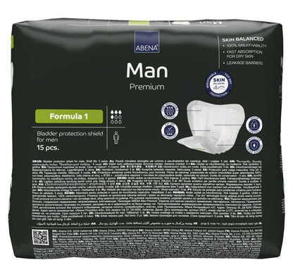 Inkontinensskydd Abena Man Premium Stl.Formula 1  29 x 23 / 180