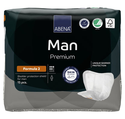 Inkontinensskydd Abena Man Premium Stl.Formula 2 29 x 23cm / 180