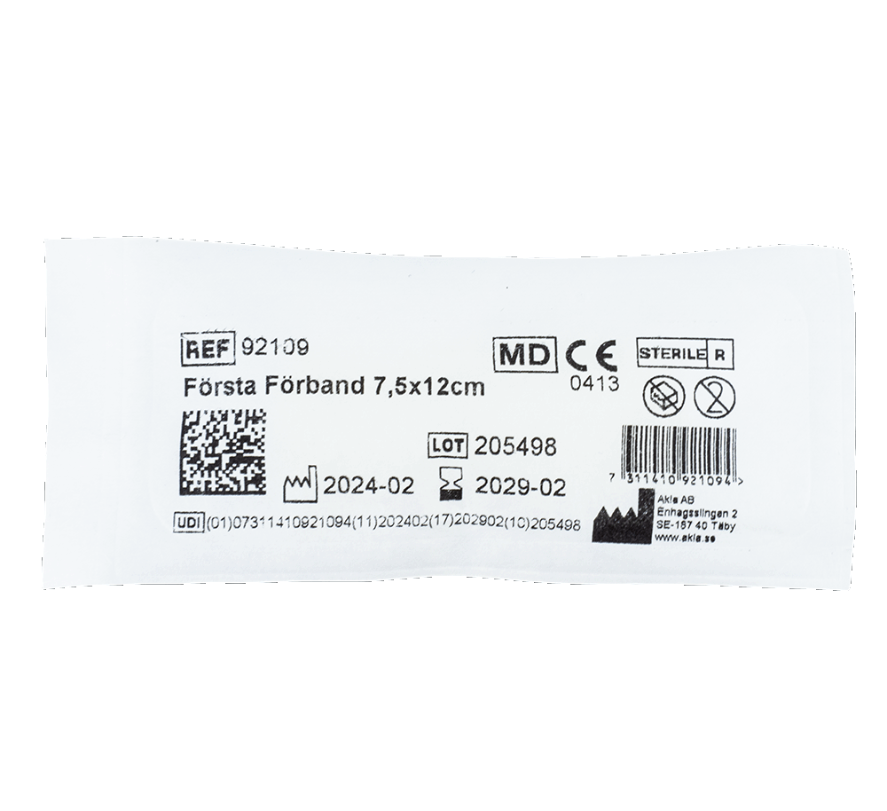 Första Förband 7,5 x 12cm