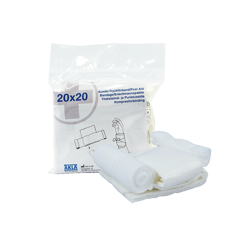 Kombi/Tryckförband 20 x 20cm
